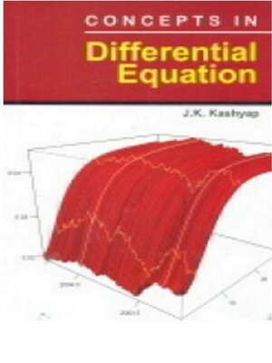 cover image of Concepts In Differential Equation